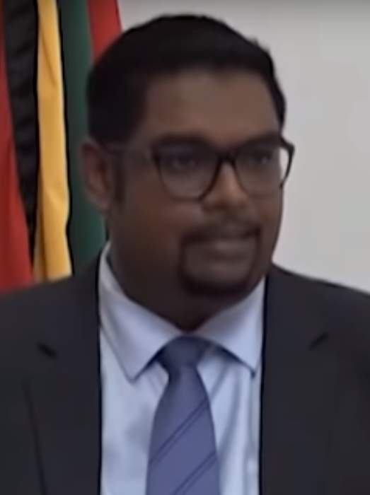 Irfaan Ali: President of Guyana since 2020