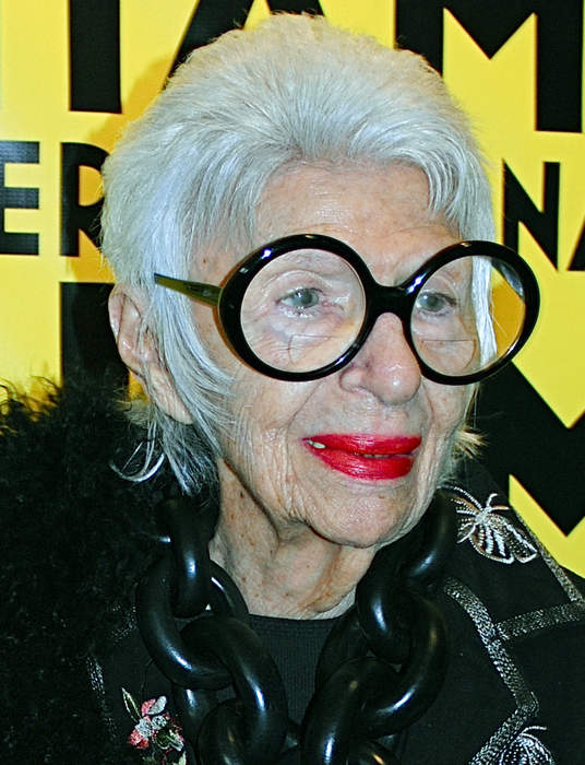 Iris Apfel: American interior designer and fashion icon (1921–2024)