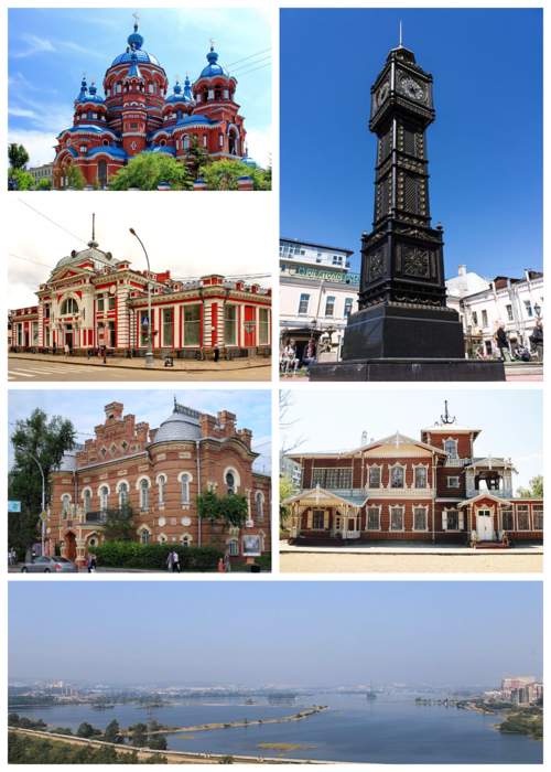 Irkutsk: City in Irkutsk Oblast, Russia