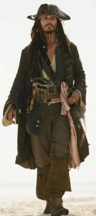 Jack Sparrow: Fictional character in the Pirates of the Caribbean film series