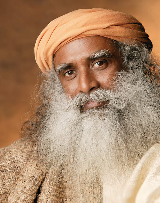 Sadhguru: Indian yogi and author (born 1957)