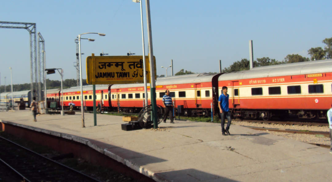 Jammu Tawi railway station: Railway station in Jammu, India