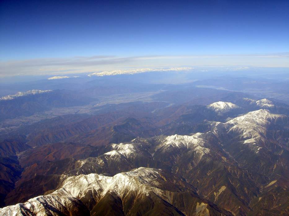 Japanese Alps: Series of mountain ranges in Japan