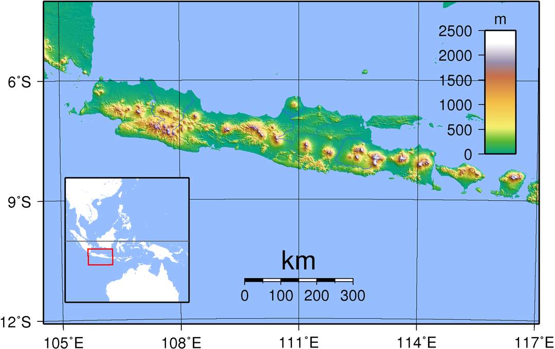 Java: Region and island in Indonesia