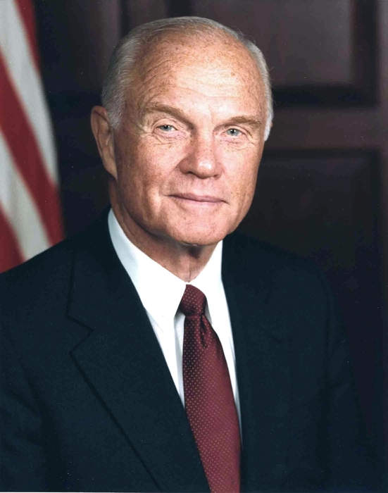 John Glenn: American astronaut and politician (1921–2016)