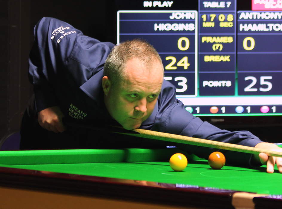 John Higgins: Scottish snooker player