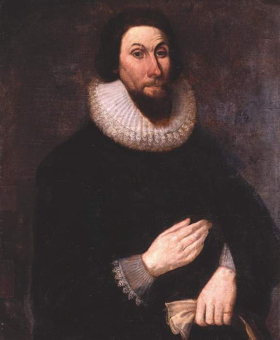 John Winthrop: English leader of Massachusetts Bay Colony (1587–1649)