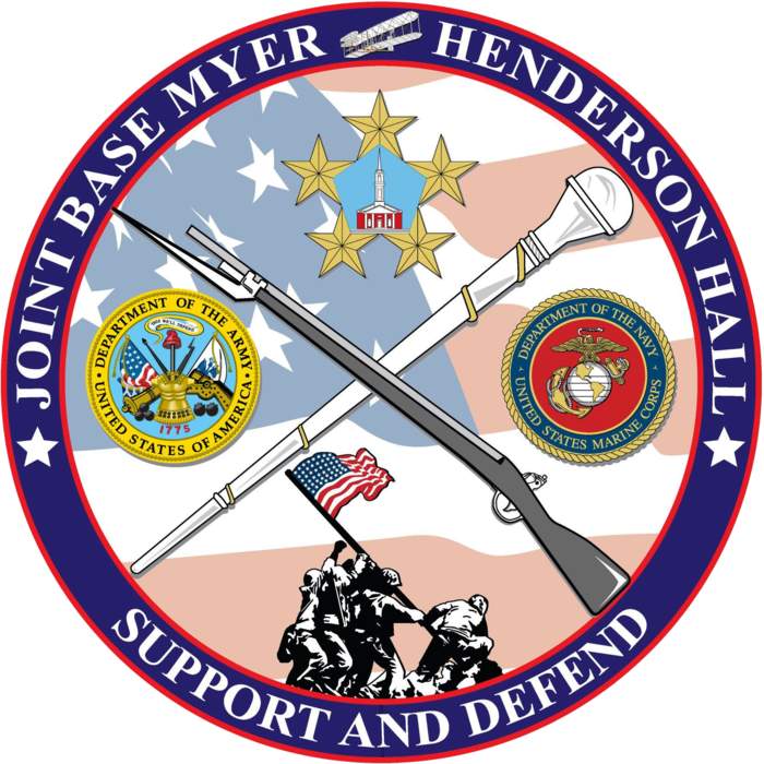 Joint Base Myer–Henderson Hall: Joint base of US military near Arlington, Virginia