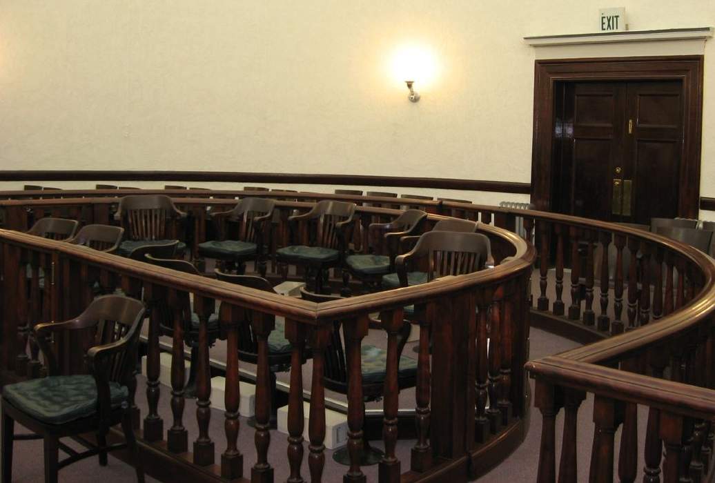 Jury: Group of people to render a verdict in a court