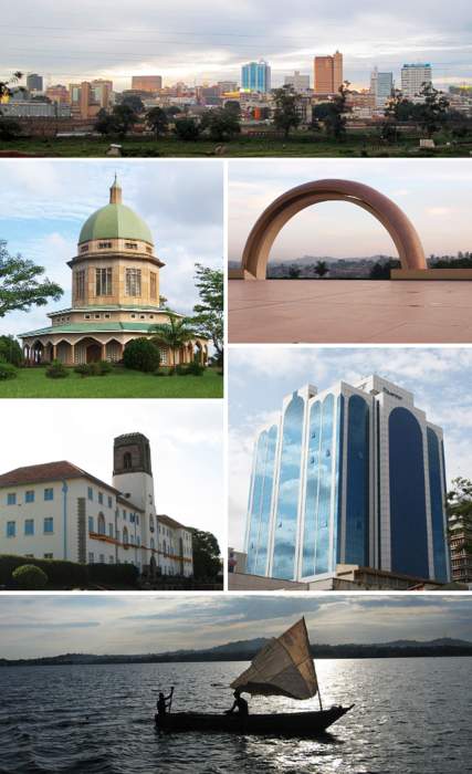 Kampala: Capital and the largest city of Uganda