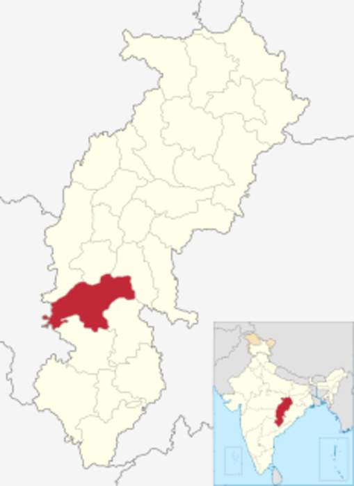 Kanker district: District of Chhattisgarh in India