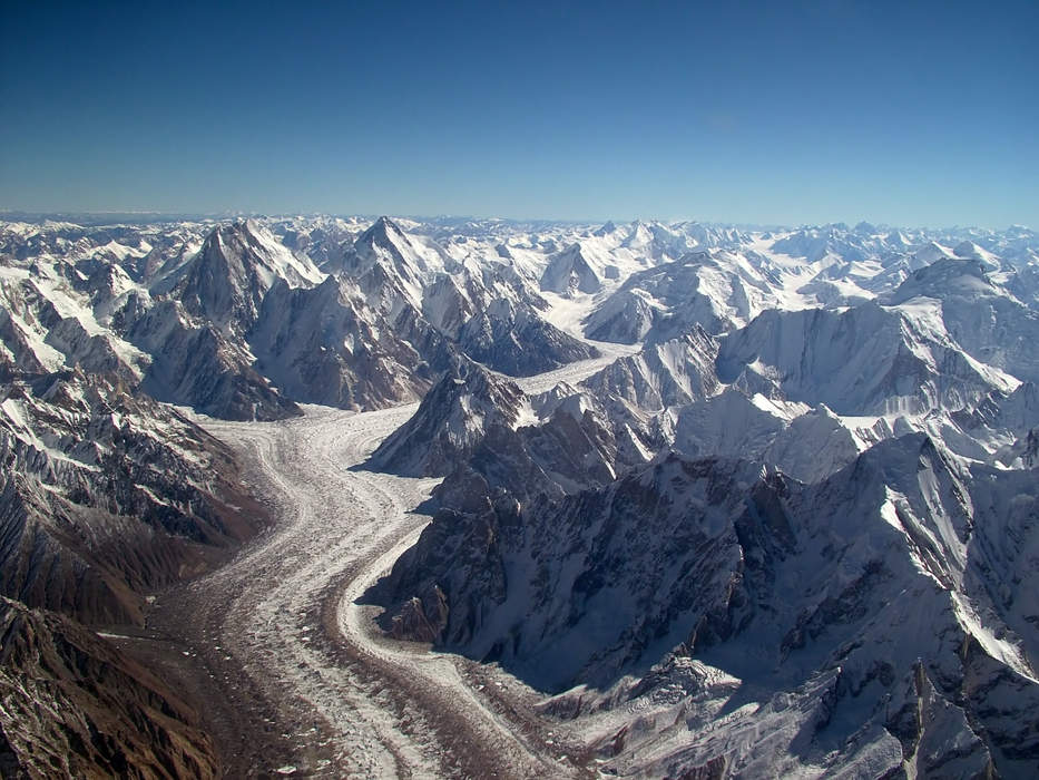 Karakoram: Major mountain range spanning the borders between India, Pakistan and China