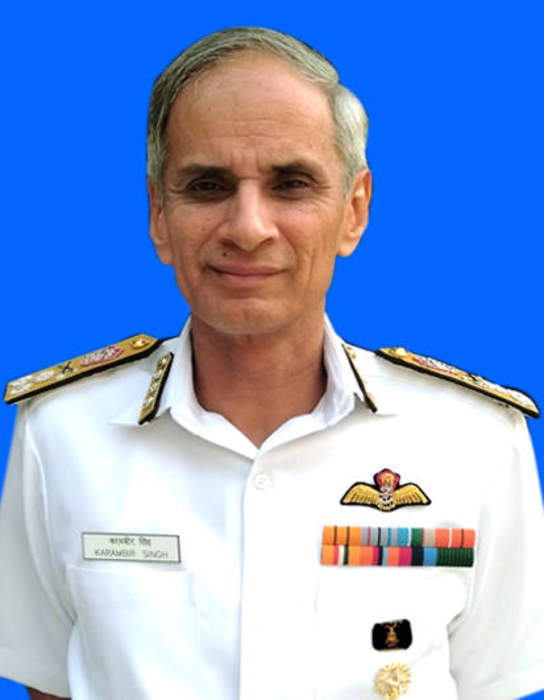 Karambir Singh: Indian admiral