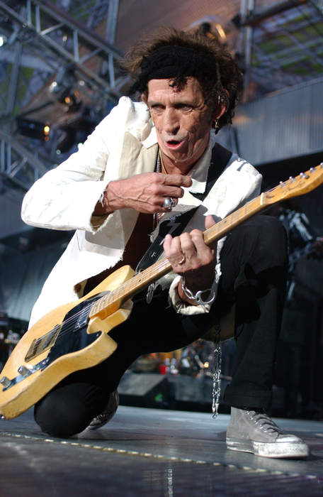 Keith Richards: British musician, guitarist of the Rolling Stones