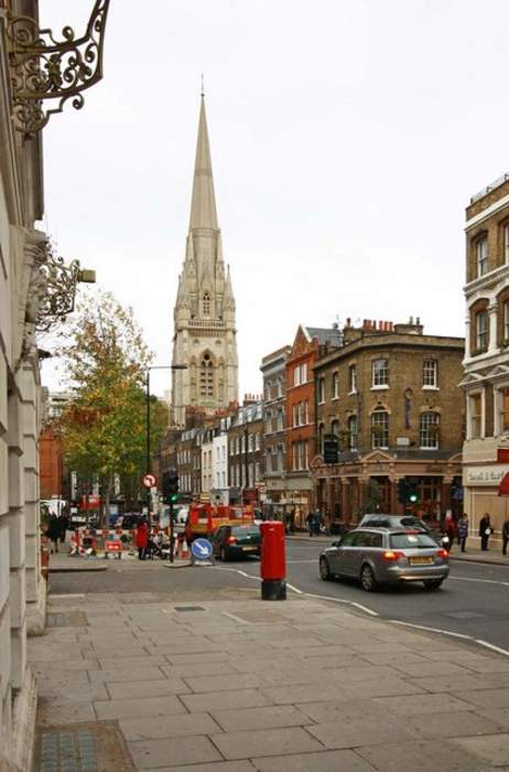 Kensington: District within the Royal Borough of Kensington and Chelsea in central London