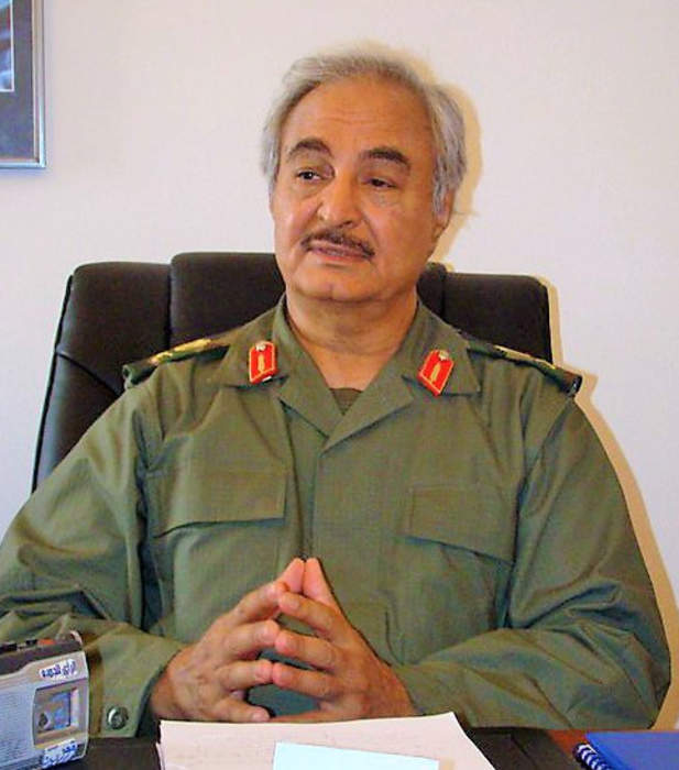 Khalifa Haftar: Libyan Field Marshal leader of LNA (born 1943)