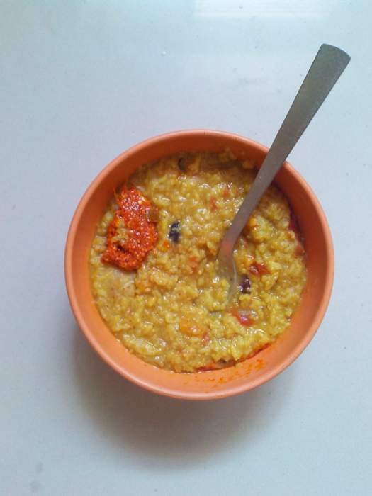 Khichdi (dish): South Asian rice and lentil dish
