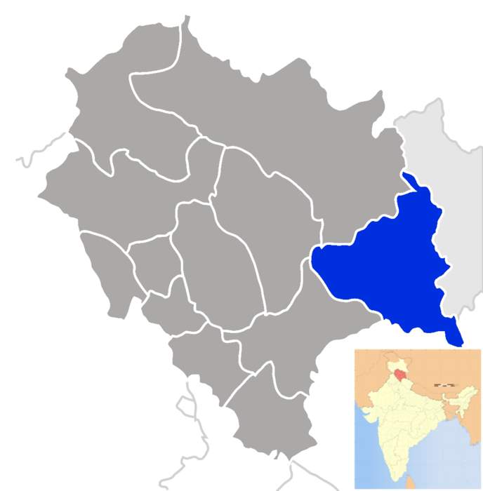 Kinnaur district: District of Himachal Pradesh in India