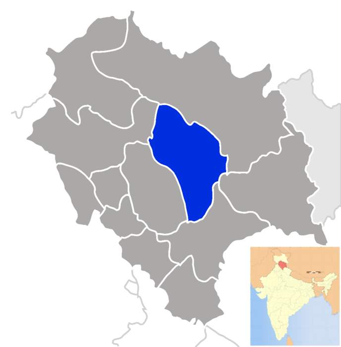 Kullu district: District of Himachal Pradesh, India