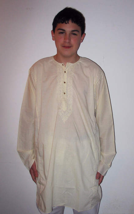 Kurta: Various forms of loose and long shirts or tunics worn traditionally in South Asia