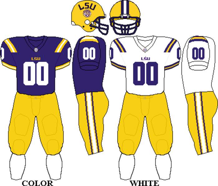 LSU Tigers football: Collegiate football team representing Louisiana State University