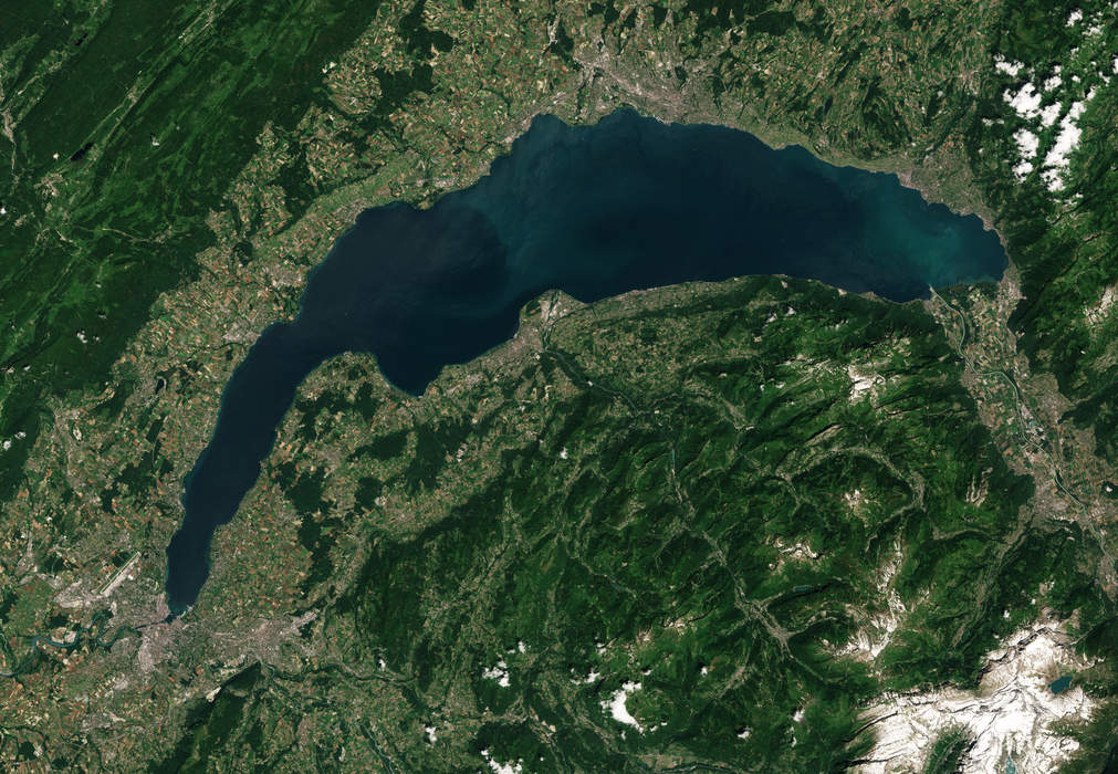 Lake Geneva: Lake in Switzerland and France