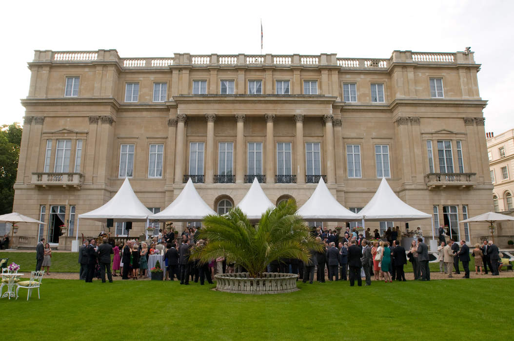 Lancaster House: Mansion in St James's, West End of London