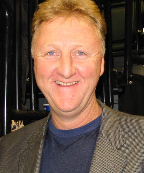 Larry Bird: American basketball player (born 1956)