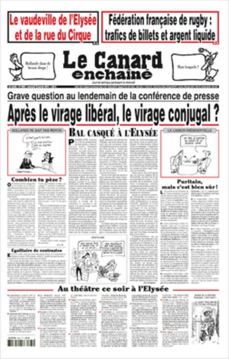 Le Canard enchaîné: French satirical and investigative weekly newspaper