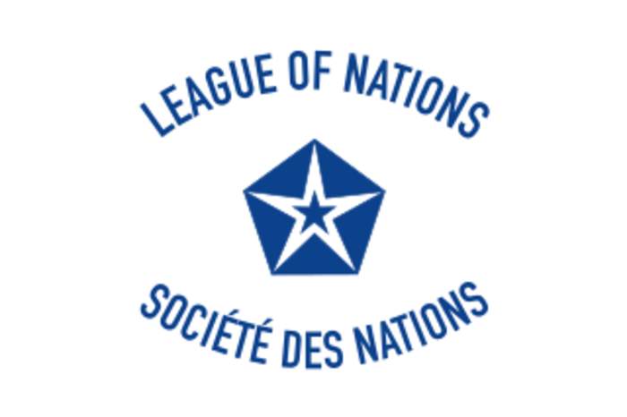 League of Nations: 20th-century international organisation, predecessor to the United Nations