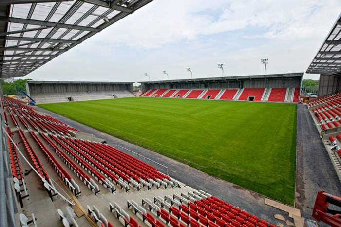 Leigh Sports Village: Stadium in Leigh, Greater Manchester