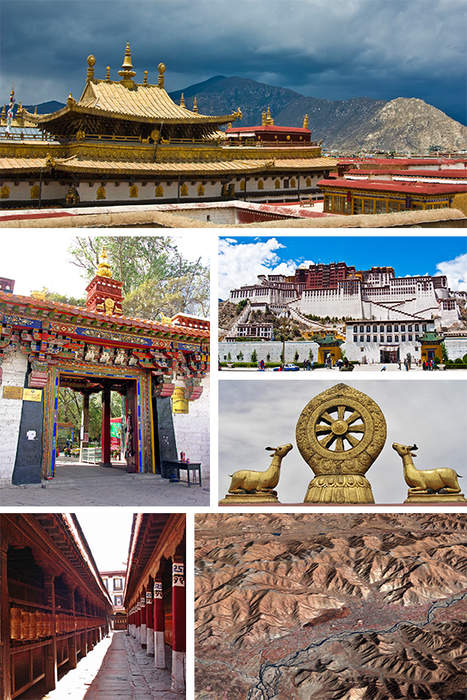 Lhasa: Urban district of the City of Lhasa in Tibet