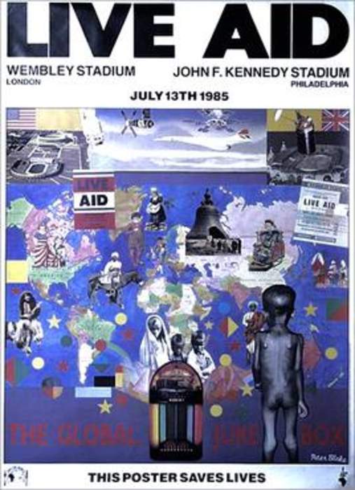 Live Aid: 1985 benefit concert