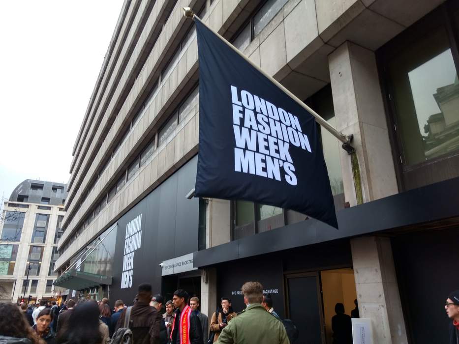 London Fashion Week: Clothing trade show in London, England