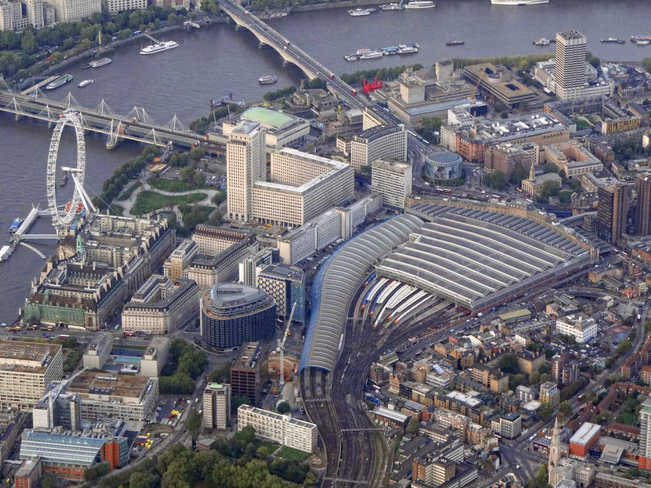 London Waterloo station: Central London terminus on the National Rail network in the United Kingdom