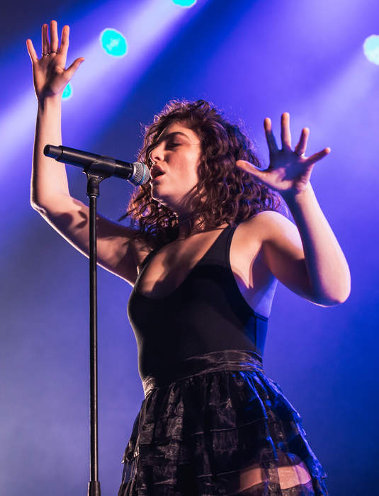 Lorde: New Zealand singer and songwriter (born 1996)