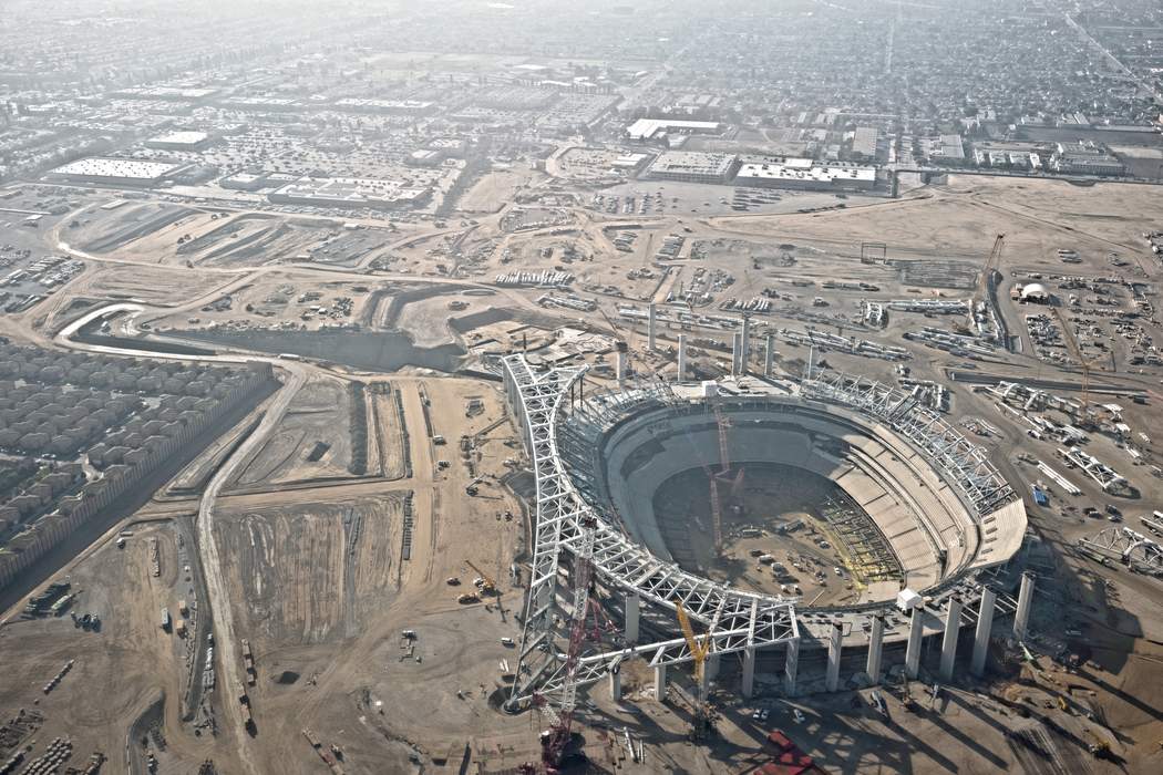 SoFi Stadium: Indoor stadium in Inglewood, California, U.S.