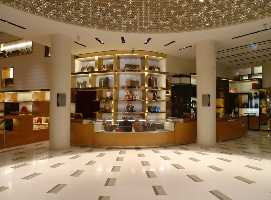 Louis Vuitton: France-based international fashion house and luxury retail company