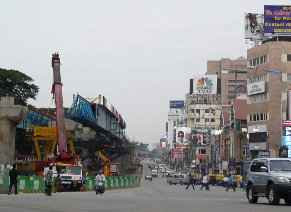 M G Road, Bengaluru: Road in Bangalore, India