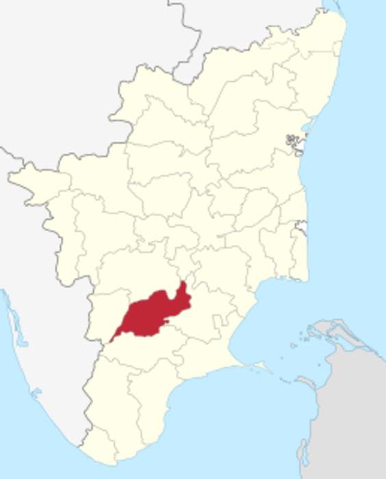 Madurai district: District of Tamil Nadu in India