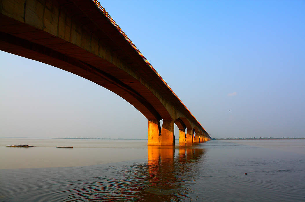 Mahatma Gandhi Setu: Bridge in India Mahatma Gandhi setu patna