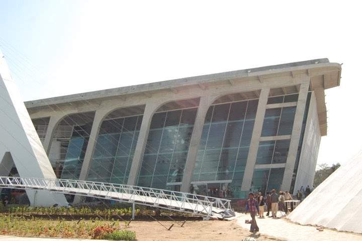 Mahatma Mandir: Convention centre and a memorial located at Gandhinagar, Gujarat, India
