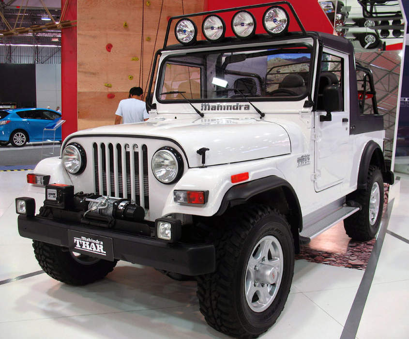 Mahindra Thar: Indian offroad compact SUV