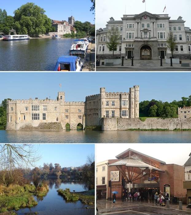 Maidstone: County town of Kent, England