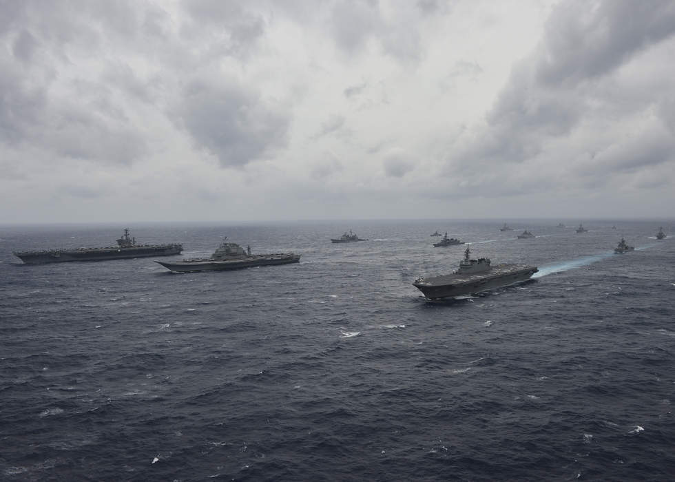 Malabar (naval exercise): Trilateral naval exercise