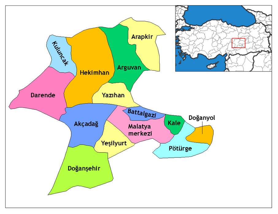 Malatya: Metropolitan municipality in Eastern Anatolia, Turkey