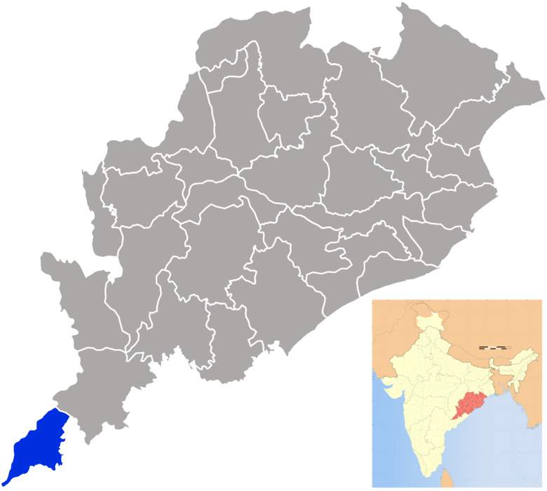 Malkangiri district: District of Odisha in India