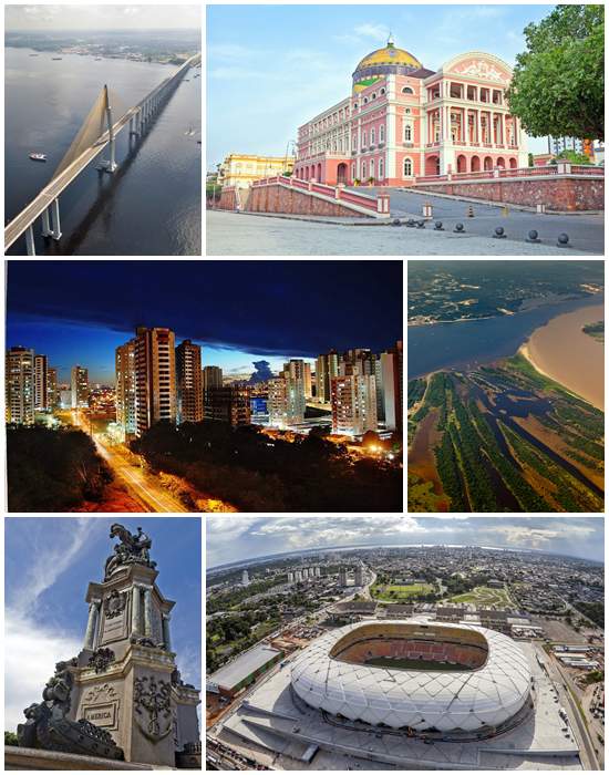 Manaus: Capital and largest city of Amazonas, Brazil
