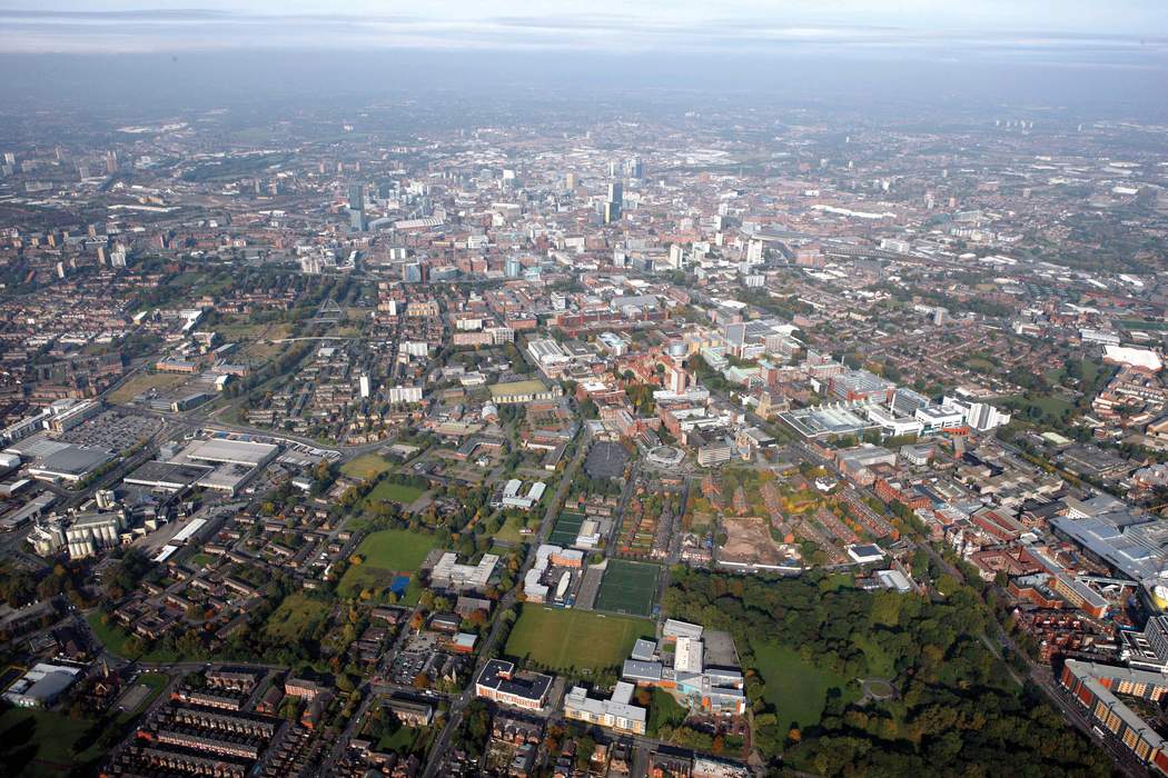 Manchester city centre: Central business district in England