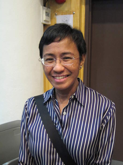 Maria Ressa: Filipino and American journalist (born 1963)